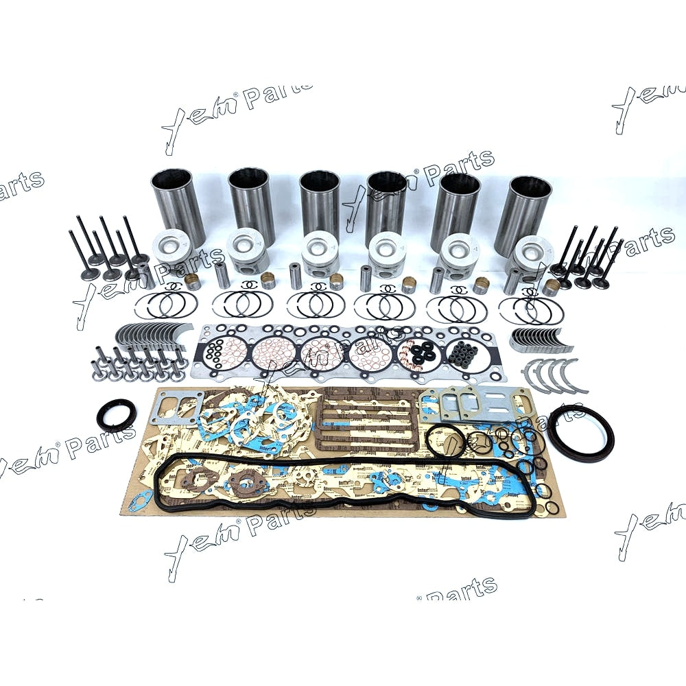 YEM Engine Parts DB58 DB58T DB58TIS Engine Rebuild Kit & Oil Pump For Doosan Daewoo S225LC S130LC For Doosan