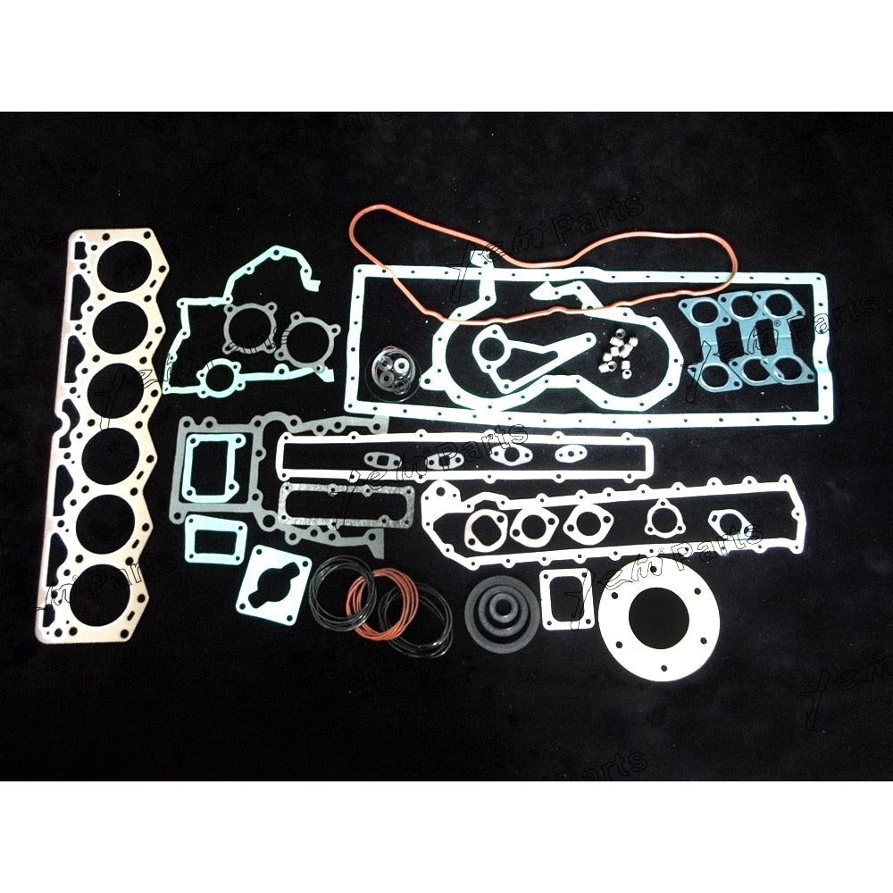 YEM Engine Parts Overhaul Gasket Set Kit For Komatsu PC130-7 PC130-7K SAA4D95LE-3 Excavator For Komatsu