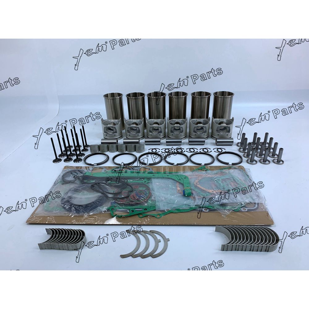 YEM Engine Parts Overhaul Rebuild Kit For Komatsu S6D108 SA6D108-1 SAA6D108E-2 Engine PC300-5 For Komatsu