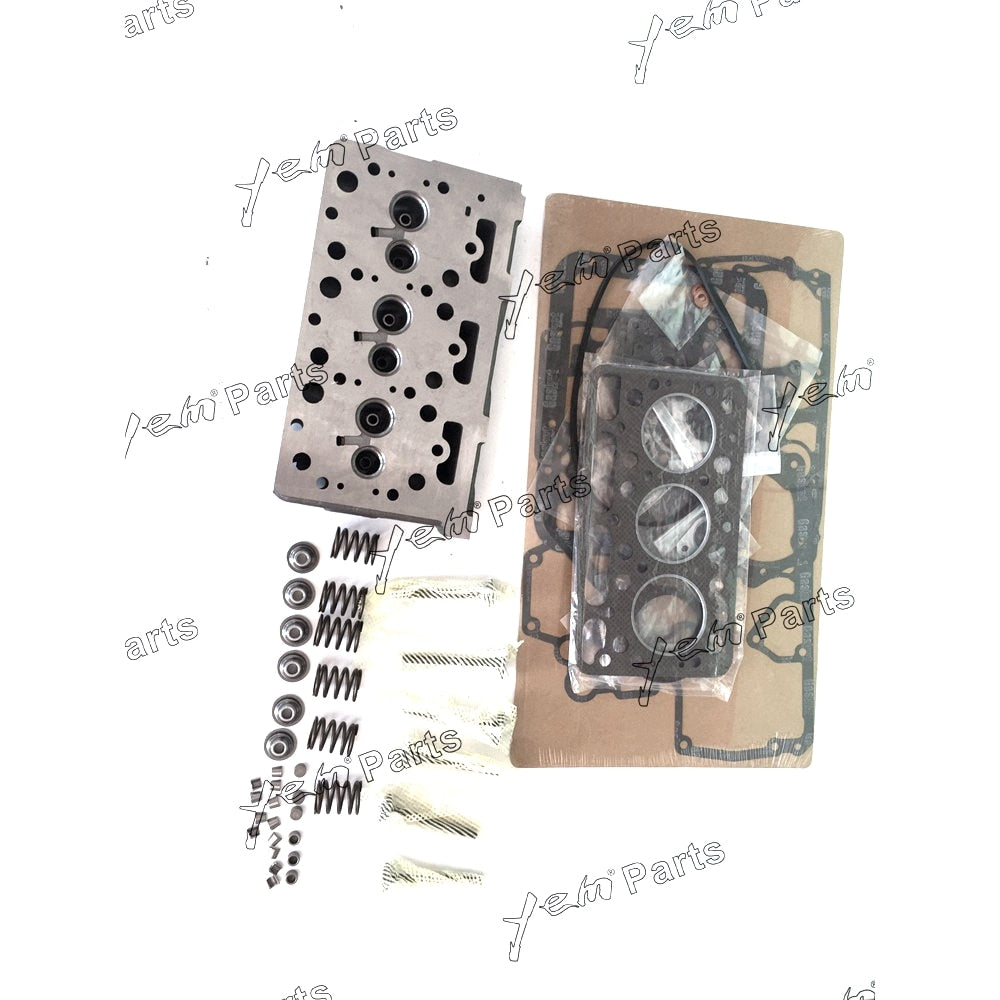 YEM Engine Parts For Kubota D1102 Complete Diesel Cylinder Head With Valves & Full Gakset For Kubota