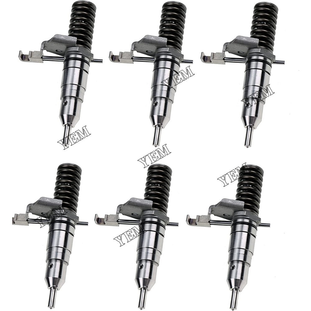 YEM Engine Parts 6X 0R-8682 Fuel Injector For Caterpillar 953C 963B 963C 924F 928G 938F 938G 950F For Caterpillar