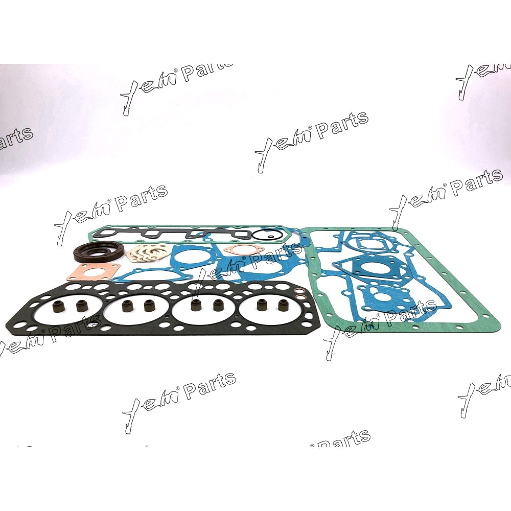 YEM Engine Parts Full Gasket Kit For Mitsubishi K4N Engine Kobelco SK045 Peljob 450 CAT Excavator For Kobelco