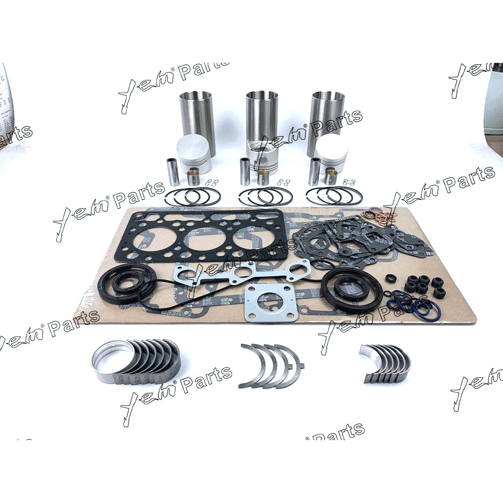 YEM Engine Parts STD D750 D750-B Overhaul Rebuild Kit For Kubota B5200 B7100 Tractor For Kubota