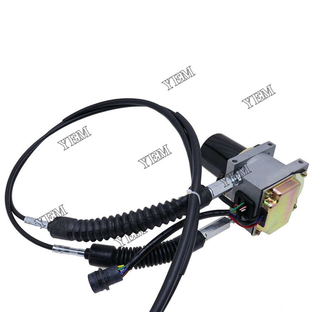 YEM Engine Parts For CAT 312 320 330 Excavator Throttle Motor Double Cable 4I-5496 Stepping Motor For Caterpillar