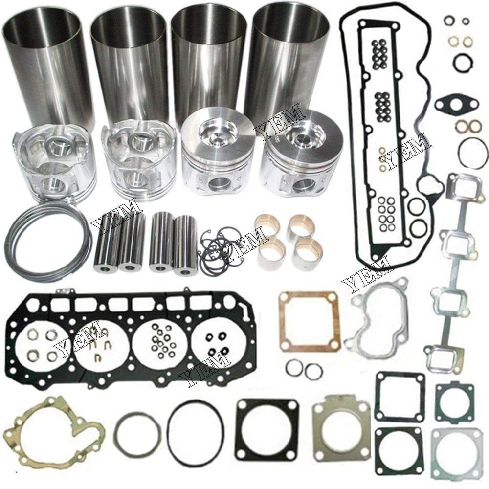 YEM Engine Parts Engine Rebuild Kit For Yanmar 4TNE94-ACG, 4TNE94-DBK, 4TNE94-DBW 4TNE94-DBWK For Yanmar