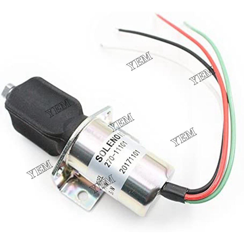 YEM Engine Parts Exhaust Solenoid For Corsa Marine Captain's Call Electric Diverter Systems For Other