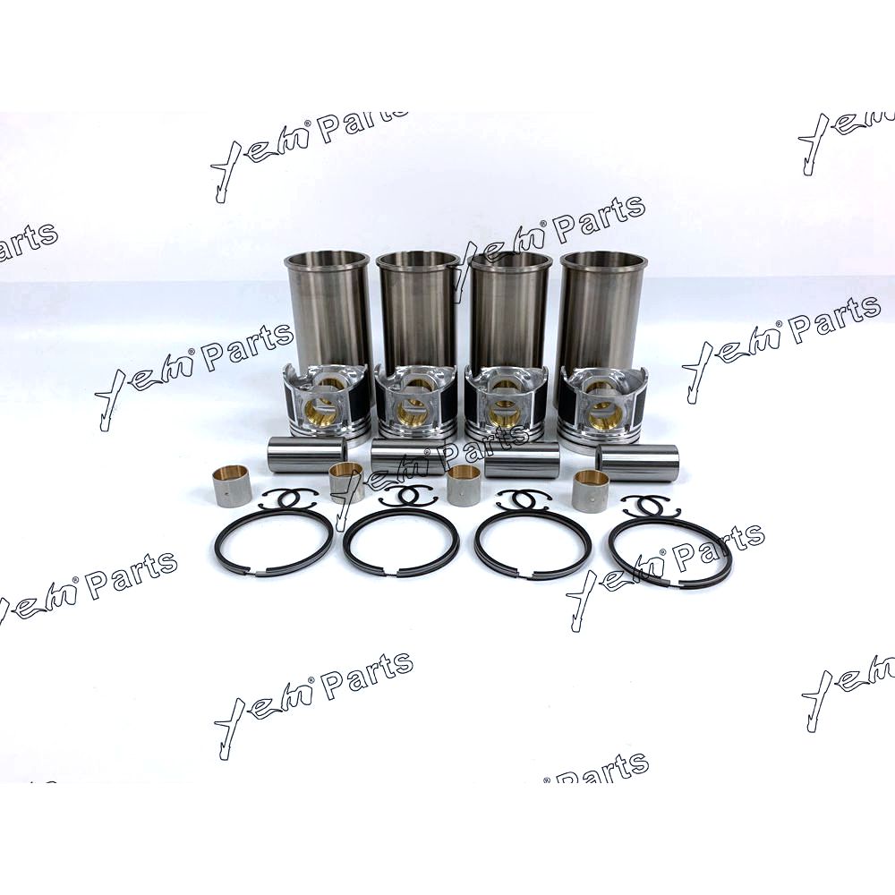 YEM Engine Parts DE12TIS D2366TI piston cylinder liner kit For Doosan Daewoo Engine SOLAR 340LC For Doosan