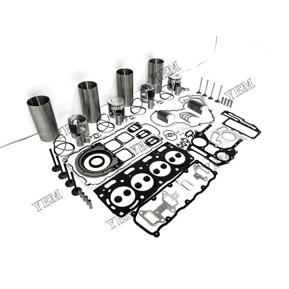 competitive price Engine Overhaul Rebuild Kit With Gasket Bearing Valve Set For Caterpillar C4.4-DI excavator engine part YEMPARTS