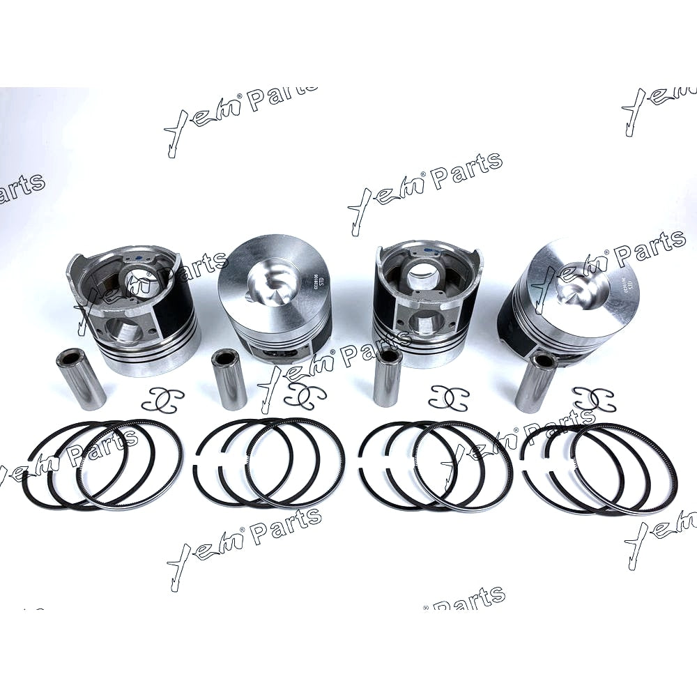 YEM Engine Parts Piston + Ring Kit Set STD 105mm For Kubota V4000 (15451-21110) Engine Parts For Kubota