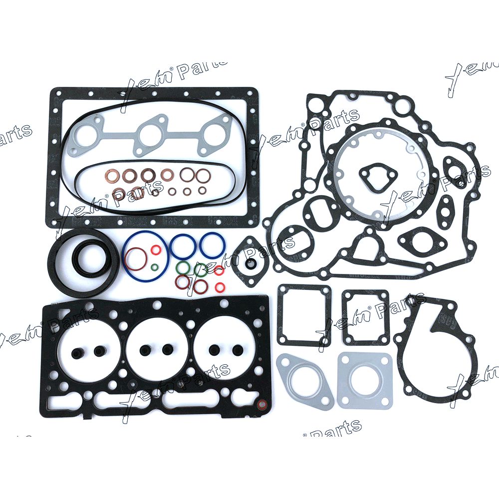 YEM Engine Parts D1005 Overhaul Gasket Kit Upper Lower Set For Kubota Engine B1750D B1750E Parts For Kubota