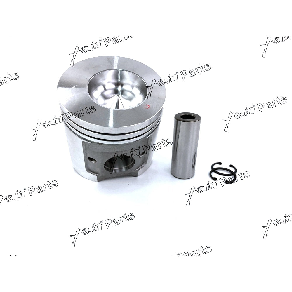 YEM Engine Parts 4 Set Piston & Rings & One Gasket Set Kit For Yanmar 4D94 4TNE94 Engine For Yanmar