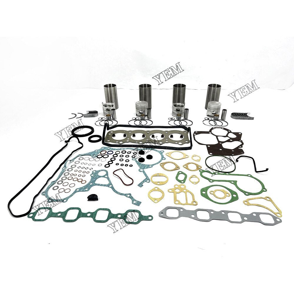 yemparts 4FE1 Overhaul Rebuild Kit With Gasket Set Bearing For Isuzu Diesel Engine FOR ISUZU