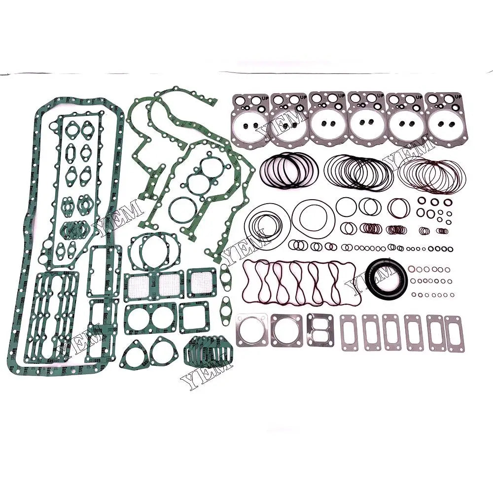 1 year warranty For Hyundai 83802 Upper Bottom Gasket Kit With Cylinder Head Gasket D6AC engine Parts YEMPARTS