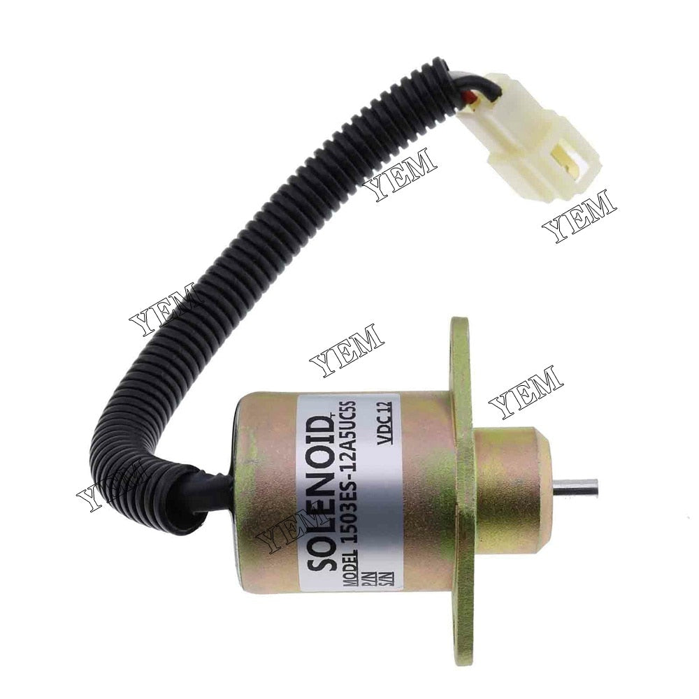 YEM Engine Parts 7023161 Fuel Shut Off Solenoid For JLG Lift Kubota D905 Engine 12V For Kubota