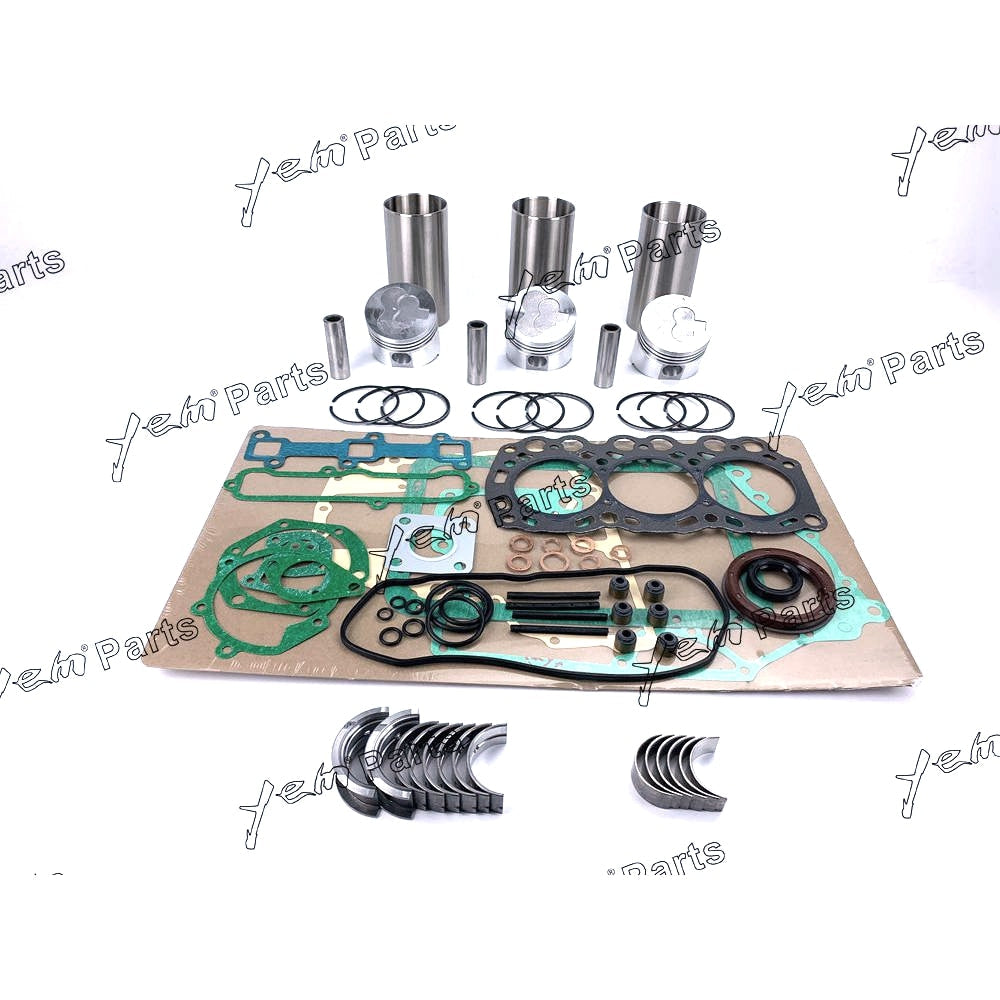 YEM Engine Parts Mitsubishi L3E L3E-61SDH EngineOverhaul Rebuild Kit Fit For Volvo EC15 21mm Pin For Volvo