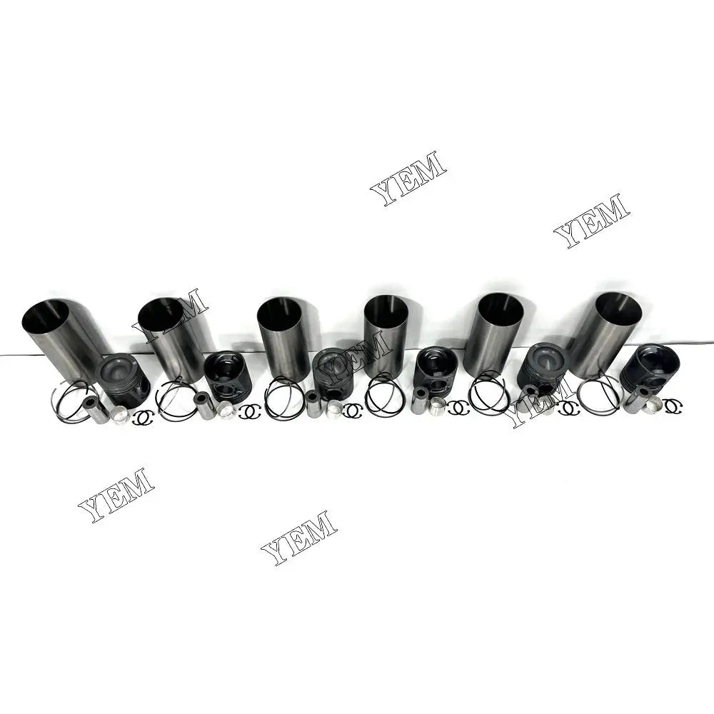 competitive price Cylinder Liner Kit For Caterpillar C6.6-CR excavator engine part YEMPARTS