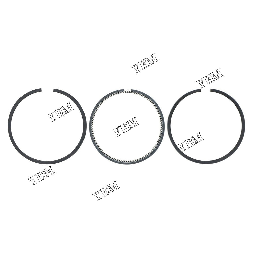 YEM Engine Parts Piston + Ring Kit Set STD For Mitsubishi S3L x3 PCS Engine Parts For Mitsubishi