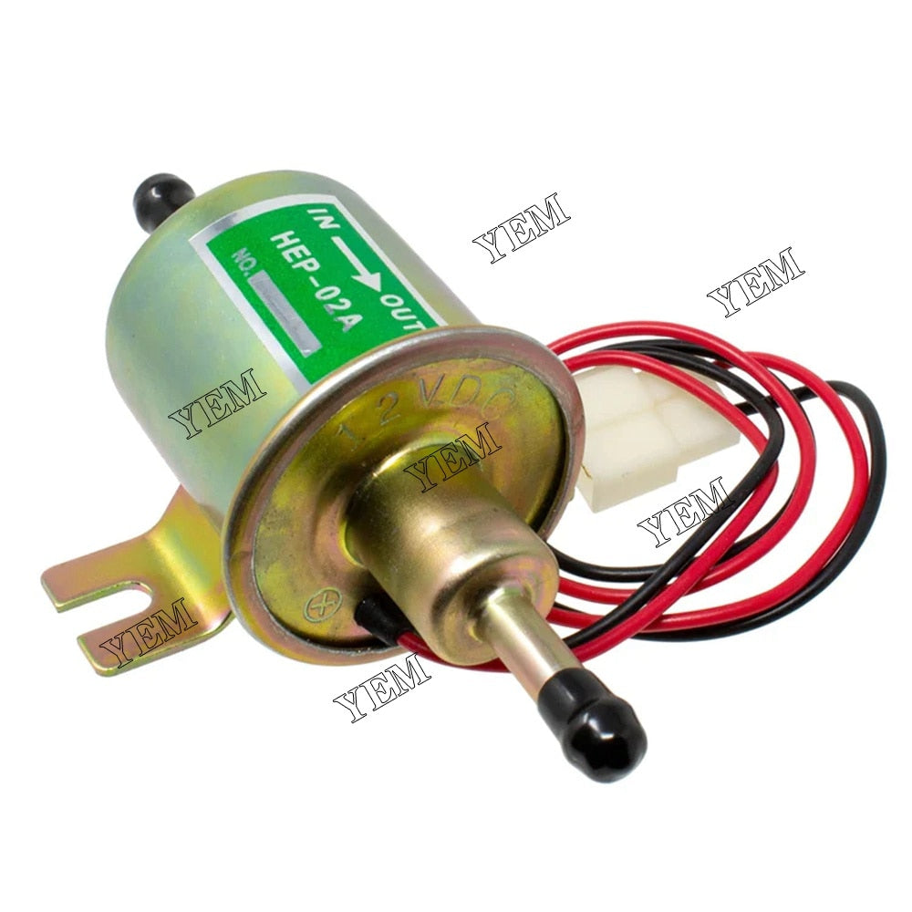 YEM Engine Parts Fuel Pump HEP-02A New Gold Electric Gas Diesel Inline Low Pressure 12V For Other