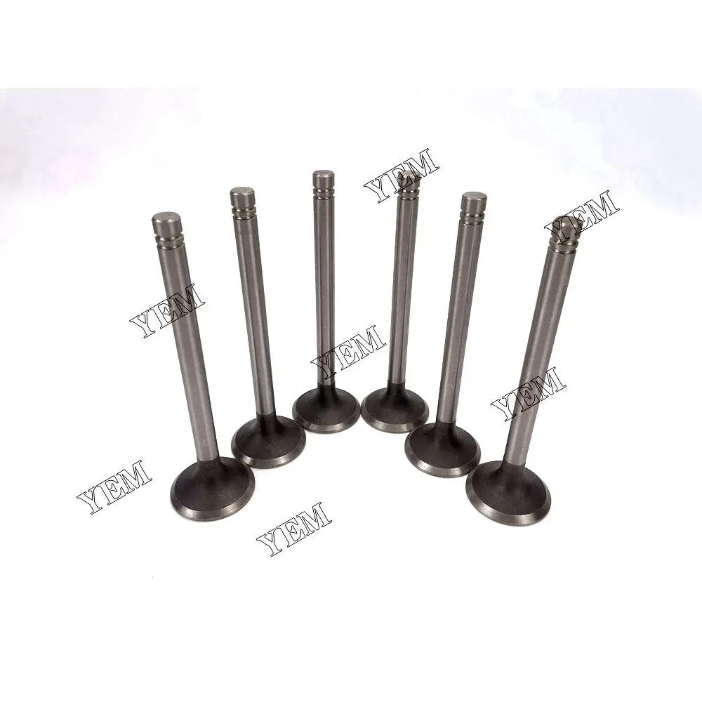 For Isuzu excavator engine DH100 Exhaust Valve YEMPARTS