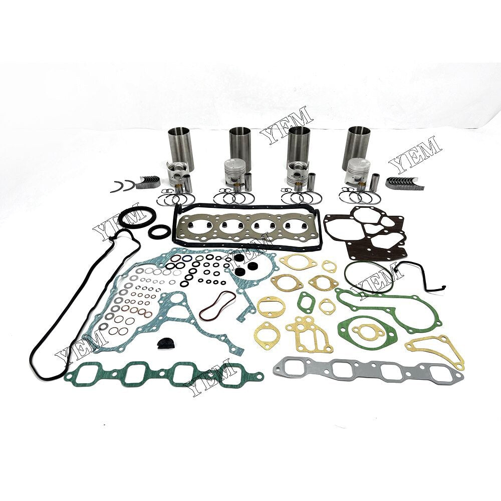 yemparts 4FE1 Overhaul Rebuild Kit With Gasket Set Bearing For Isuzu Diesel Engine FOR ISUZU