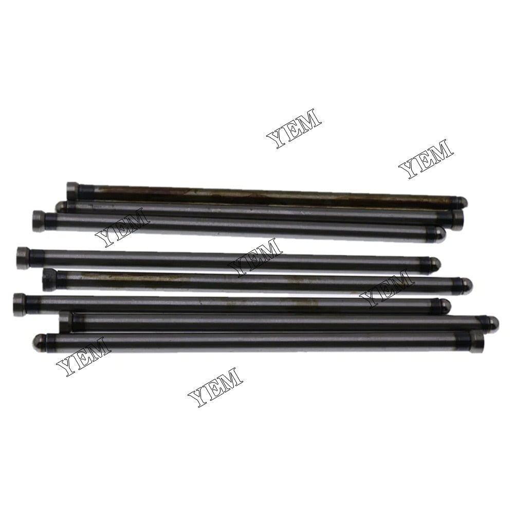 YEM Engine Parts 4 pairs Push Rods For Yanmar 4TNE88 Engine For Yanmar