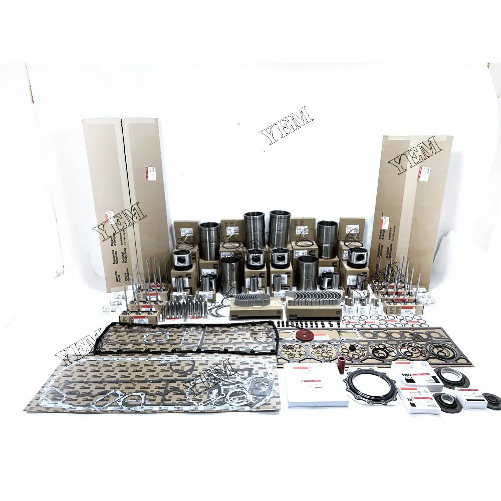 Overhaul Rebuild Kit With Gasket Set Bearing&Valve Train For Cummins M11 Engine YEMPARTS