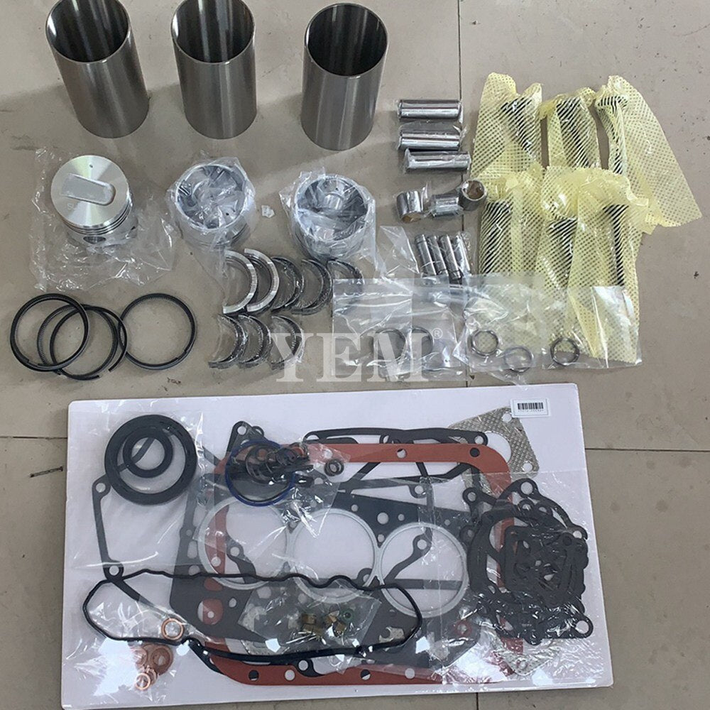 YEM Engine Parts S3L2 S3L Overhaul Rebuild Kit For Mitsubishi Peljob EB250 EB300 EB306 Excavator For Mitsubishi