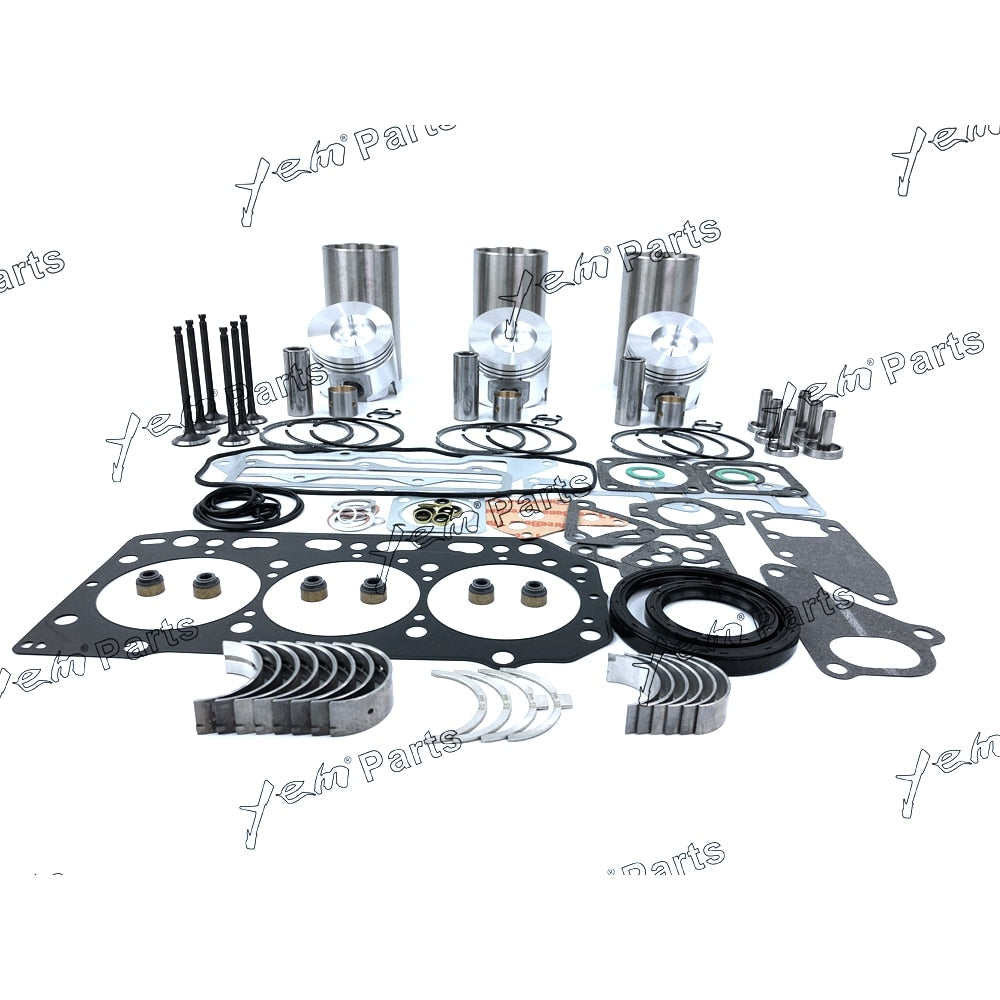 YEM Engine Parts For Yanmar For Komatsu Engine Parts 3TNE88 3D88E-3 3D88 Overhaul Rebuild Kit For Yanmar