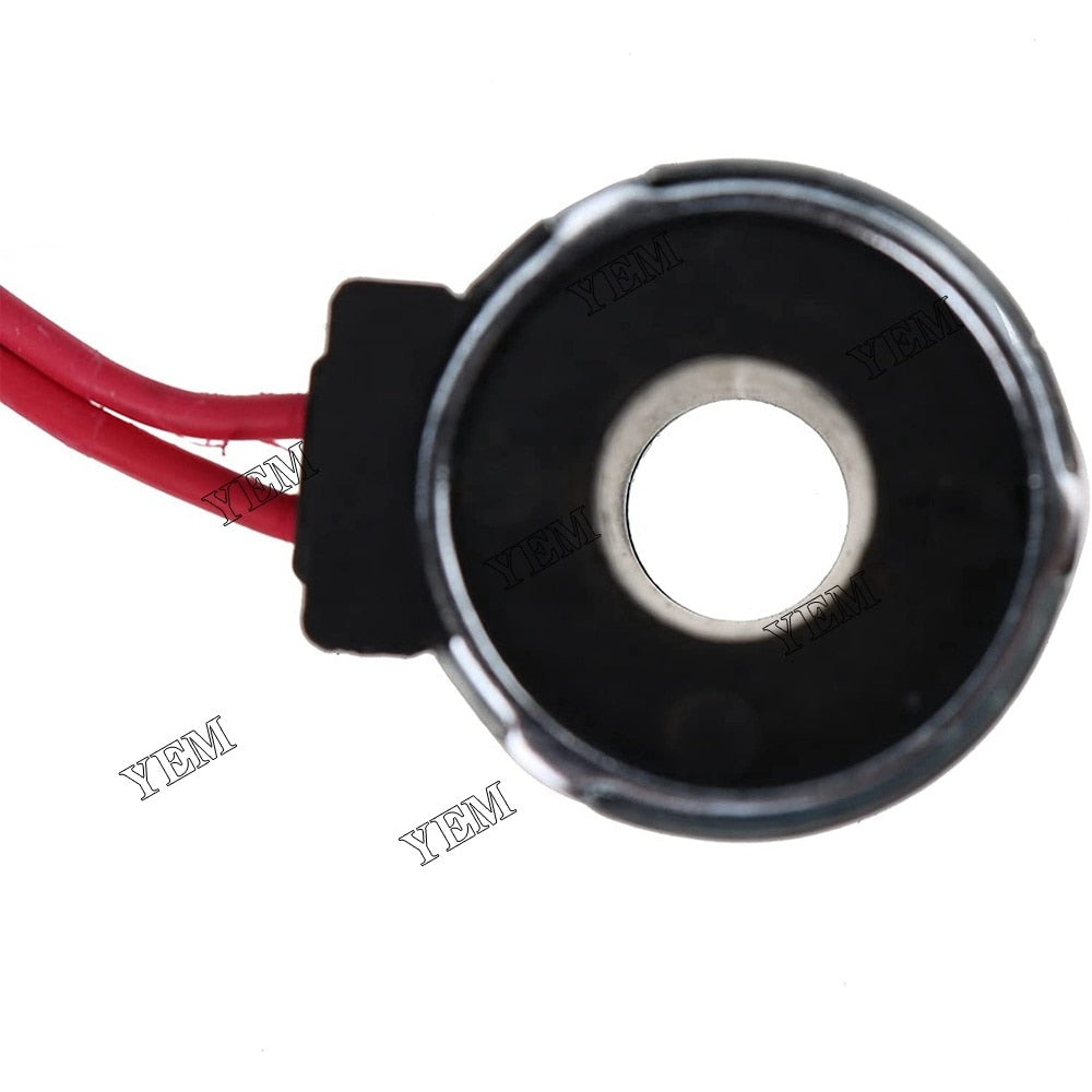 YEM Engine Parts 12V Solenoid 3E7507 For Caterpillar Engine 3054 Backhoe Loader 416B 428B 428B For Caterpillar