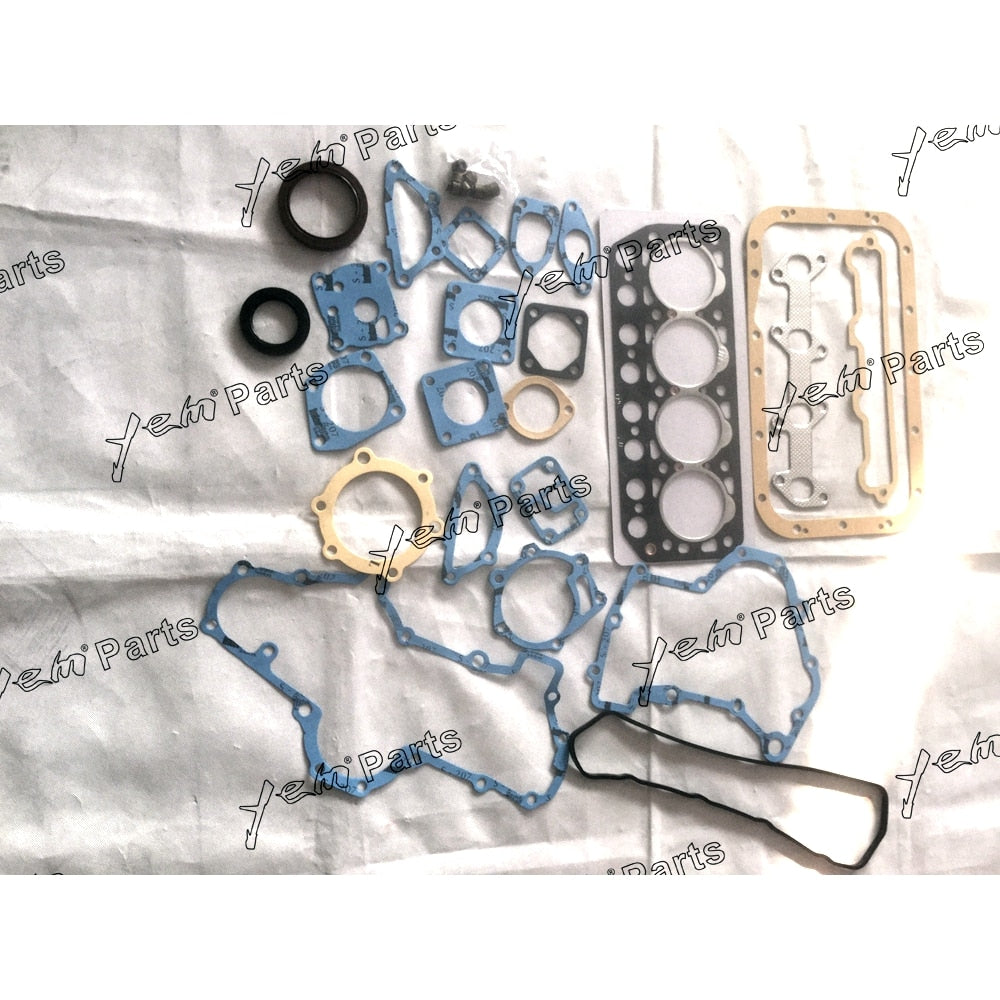 YEM Engine Parts Full Gasket Kit For Mitsubishi K4E K4E-DI Engine Excavator Digger For Mitsubishi