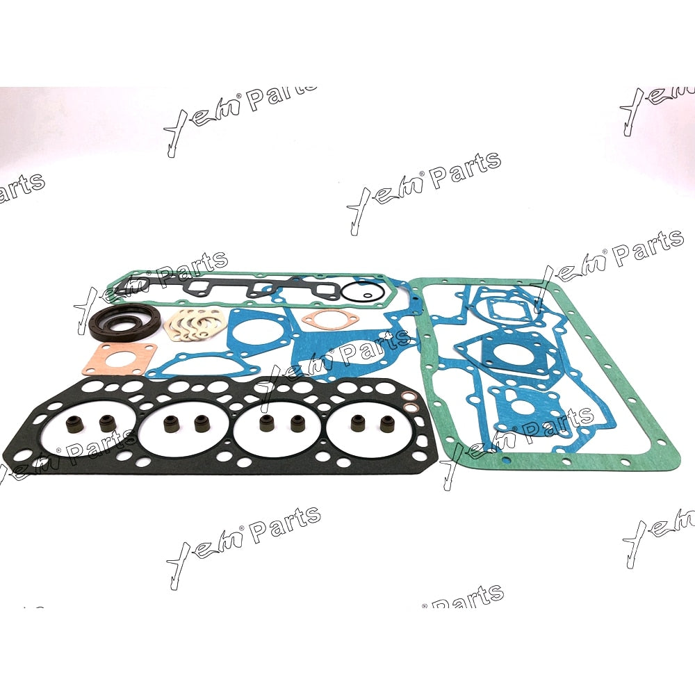 YEM Engine Parts Full Gasket Kit For Mitsubishi K4N Engine Kobelco SK045 Peljob 450 CAT Excavator For Kobelco