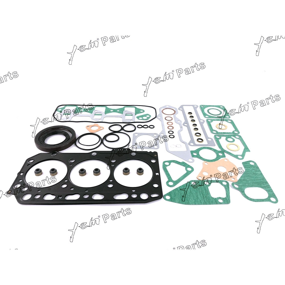 YEM Engine Parts Full Gasket Kit with Head Gasket For Yanmar 3D84-3 3D84E Komatsu Excavator For Yanmar