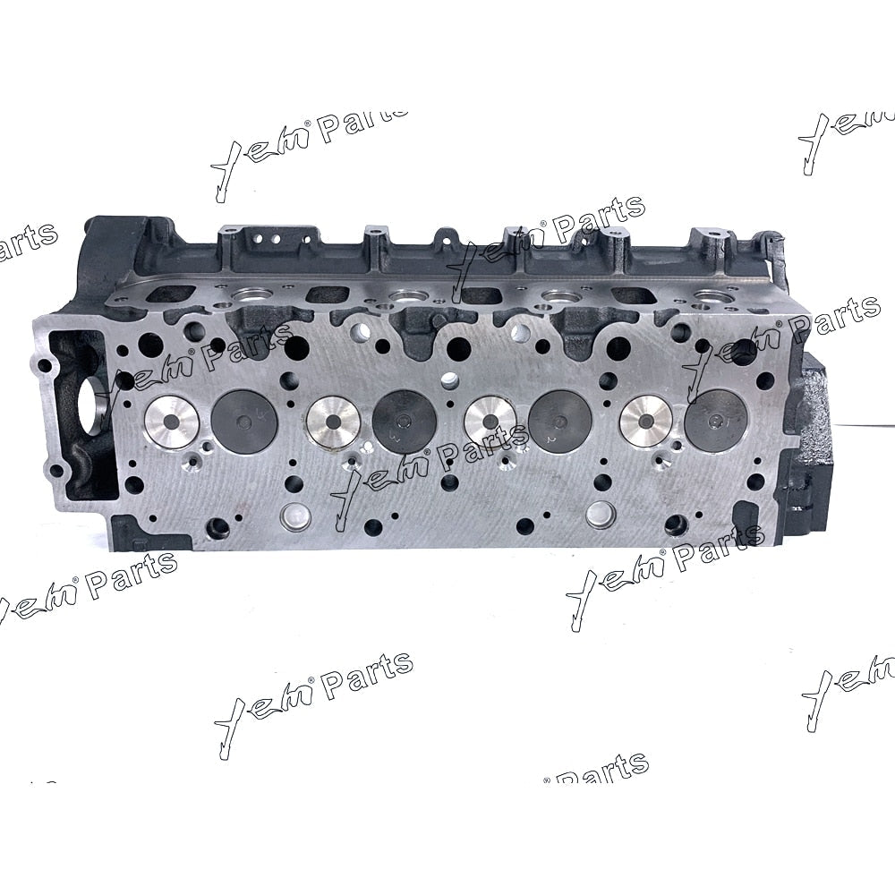 YEM Engine Parts Complete Cylinder Head w/ valves For Isuzu NPR 4.8 4HE1 Engine 1999 - 2004 For Isuzu