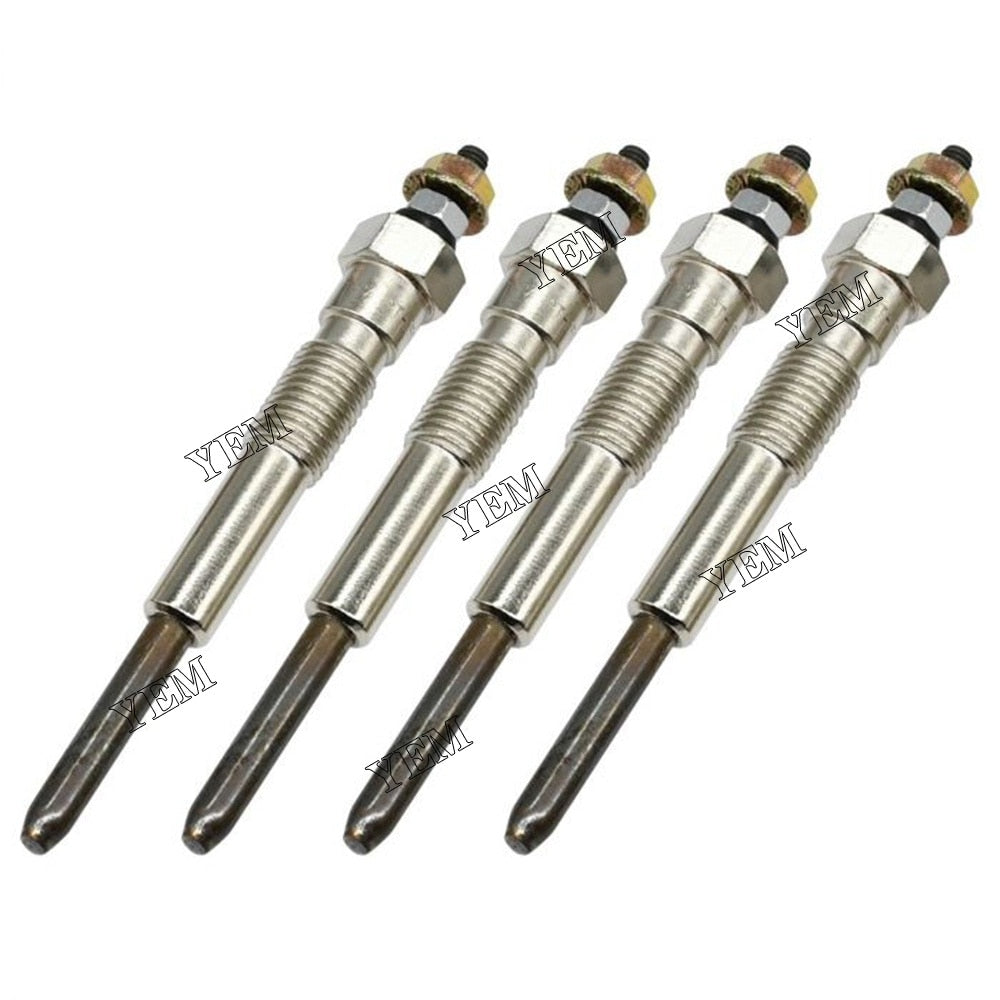 YEM Engine Parts 4 PCS 600-815-1340 Glow Plug 24V For Komatsu PC60-7 4D95L 4D95 Engine For Komatsu