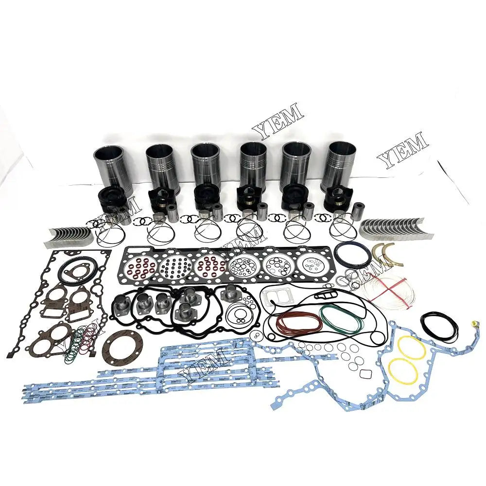 1 year warranty For Caterpillar Engine Overhaul Kit With Bearings Piston Rings Liner Cylinder Gaskets C18 engine Parts YEMPARTS