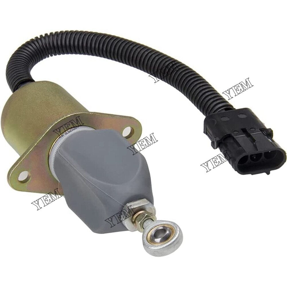 YEM Engine Parts Shutoff Solenoid Value 3919422 For Yanmar For Cummins Synchro Start Part For Bobcat For Bobcat