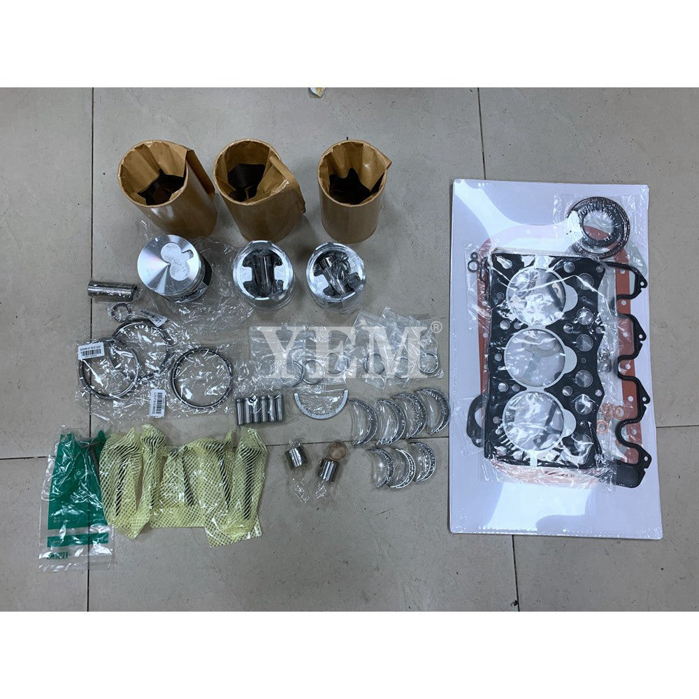 CYLINDER LINER KIT WITH GASKET SET BEARING&VALVE TRAIN FOR ISUZU 3LD1 DIESEL ENGINE For Isuzu