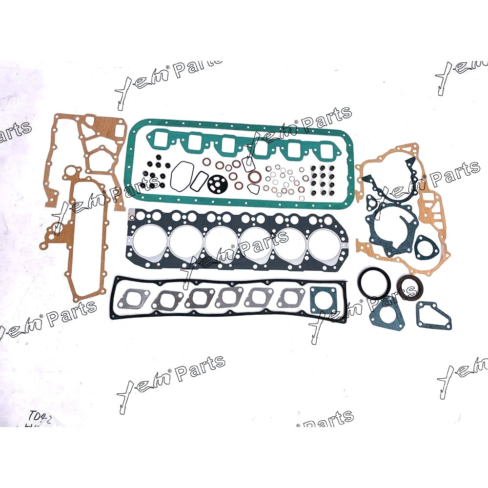 YEM Engine Parts Full Overhaul Gasket Kit For Nissan Engine TD42 TD42-T 6cyl 4.2L For Nissan