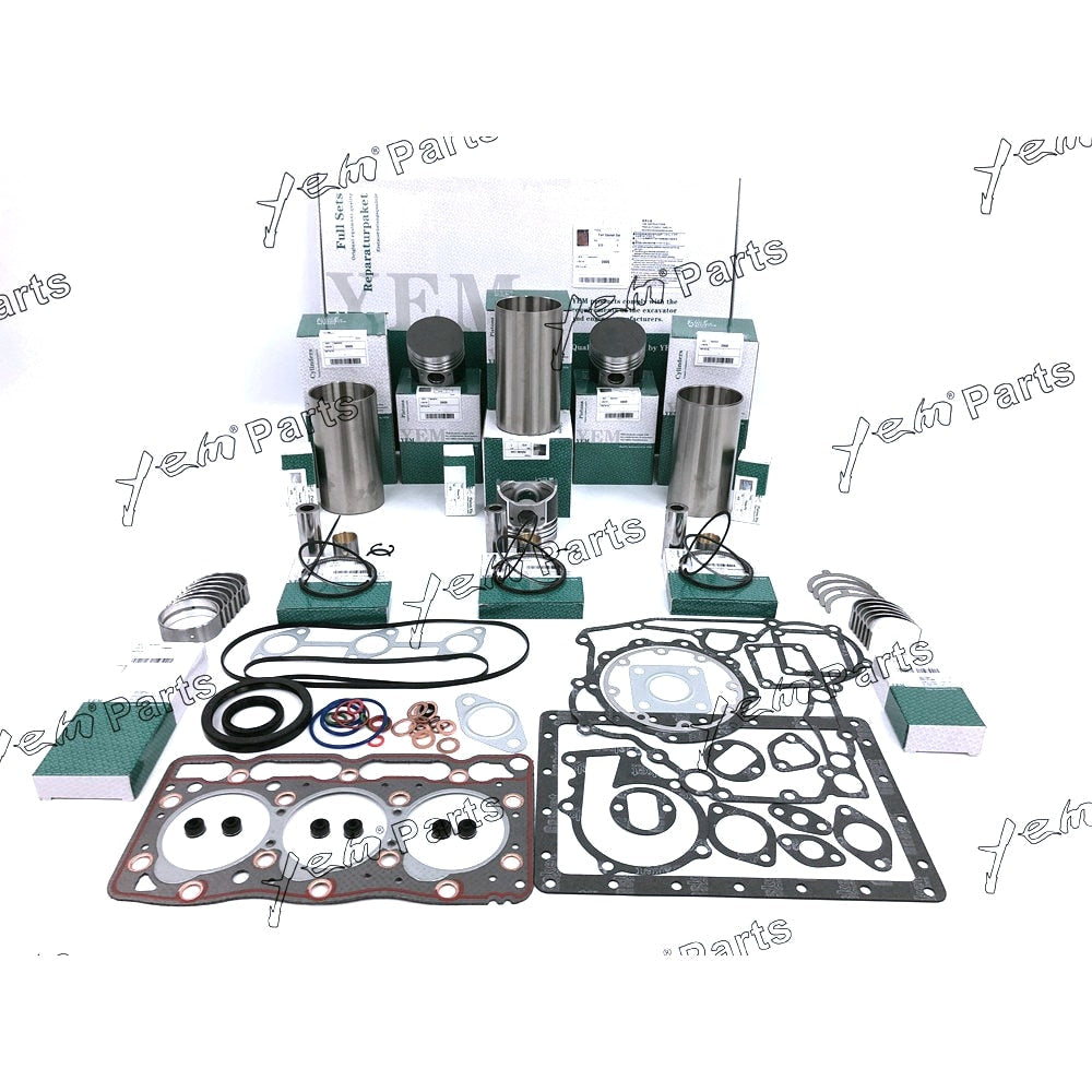 YEM Engine Parts Overhaul Kit For Kubota D905 D905E STD Overhaul Rebuild kit Piston For Kubota
