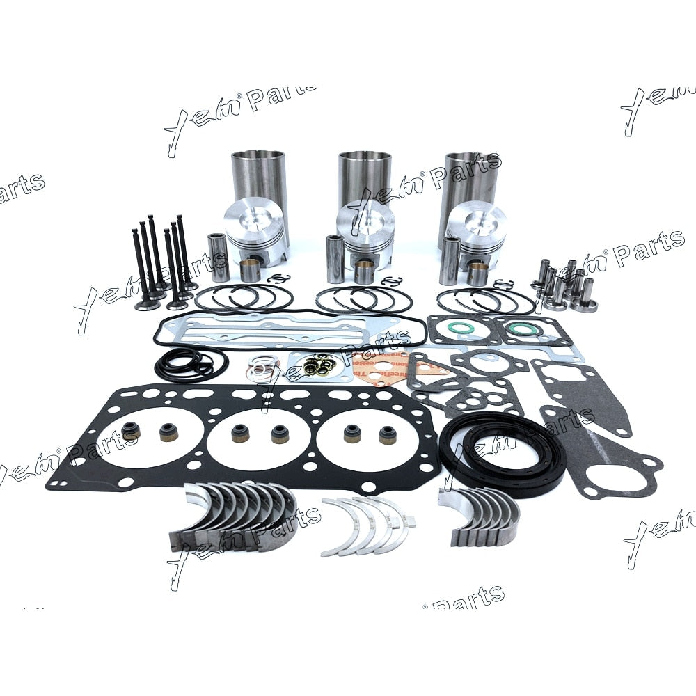 YEM Engine Parts For Yanmar For Komatsu Engine Parts 3TNE88 3D88E-3 3D88 Overhaul Rebuild Kit For Yanmar