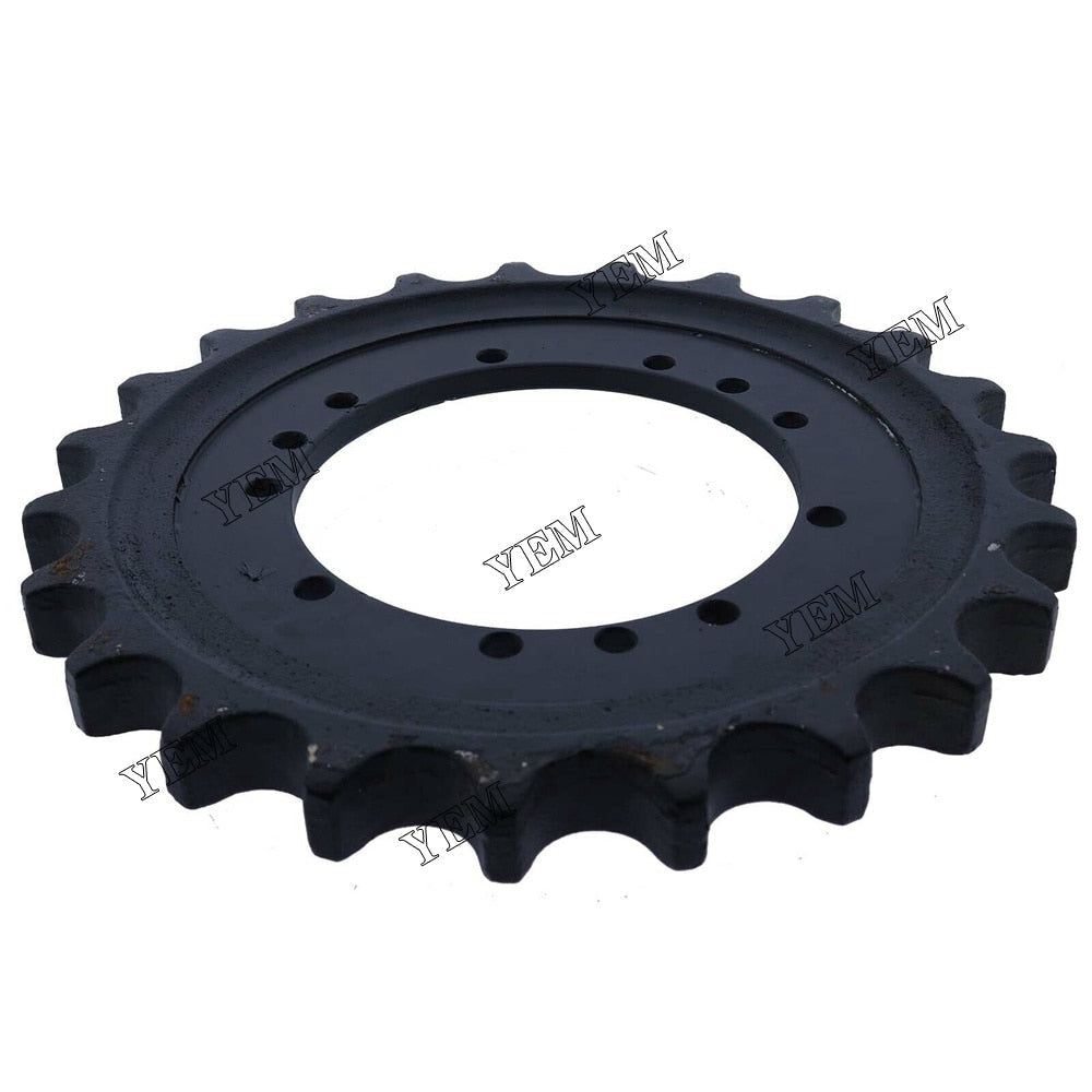 YEM Engine Parts 1X Sprocket For Komatsu PC30MR-2 Mini Excavator For Komatsu