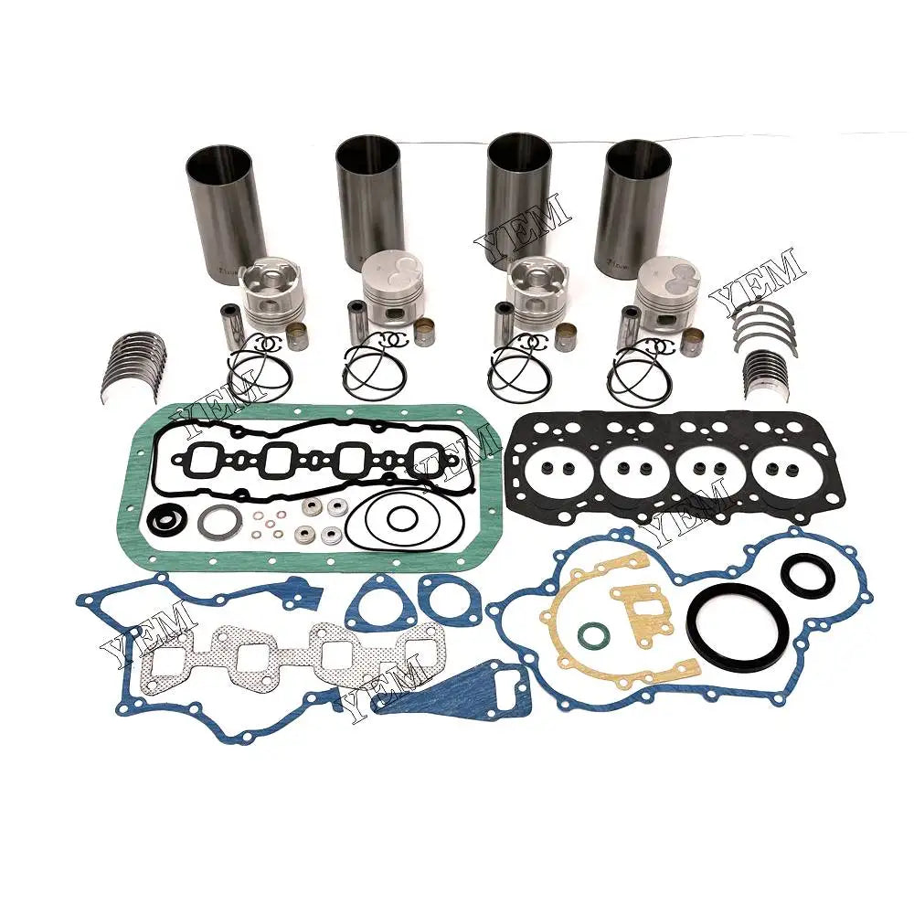 1 year warranty For Toyota Overhaul Kit With Cylinder Piston Rings Liner Gasket Kit Bearings 1DZ-3 engine Parts YEMPARTS