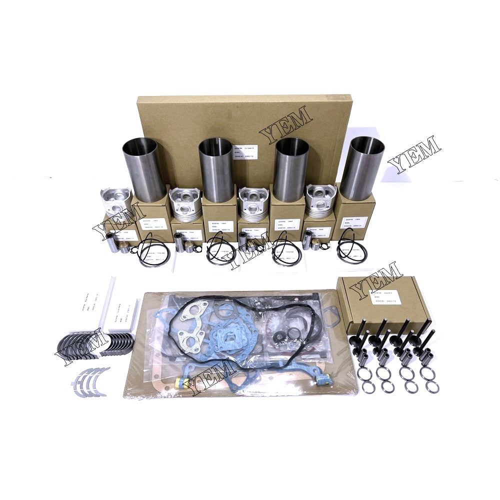 YEM Engine Parts For Mitsubishi S4F Diesel Engine Rebuild Kit For Kato HD250 250-7 Crawler Excavator For Kato