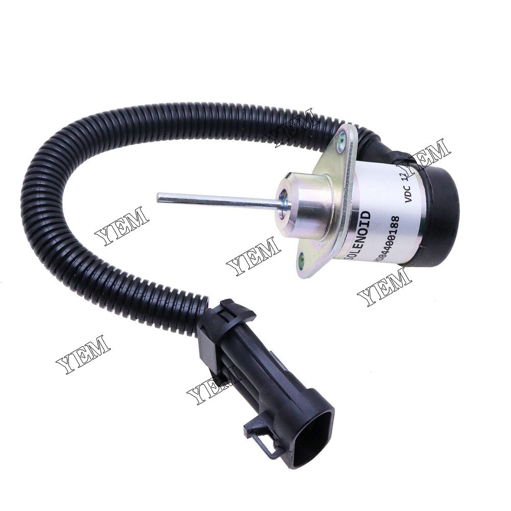 YEM Engine Parts Fuel Shut Off Solenoid for Kubota T110 T140 325 328 329 331 334 335 337 425 428 For Kubota