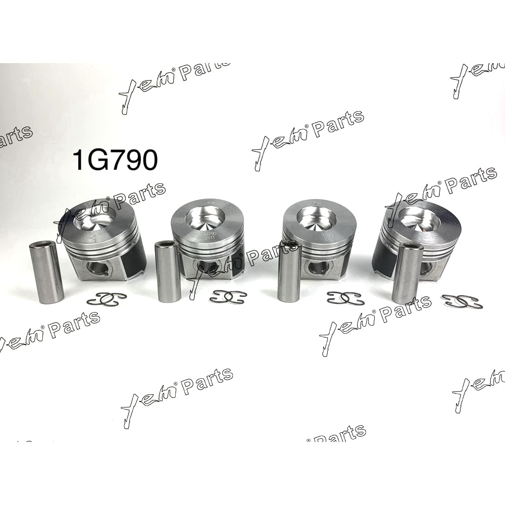 YEM Engine Parts Piston Set STD 87mm For Kubota V2203M / V2403 (1G813-21110 ) Engine Parts For Kubota