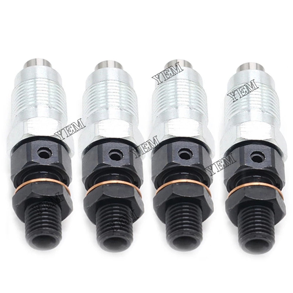 YEM Engine Parts Fuel Injector Nozzel Assy For Kubota V1903 V1903E V2003E V2203ME ( 4 PCS) For Kubota