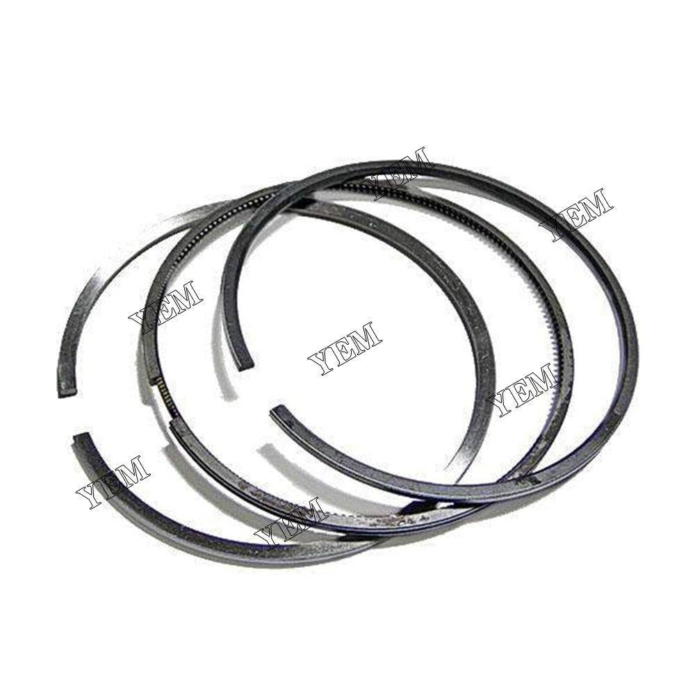 YEM Engine Parts Set of 6 STD Piston Ring Set 4955251 For Cummins QSB6.7/4.5 ISB ISDE Engine For Cummins