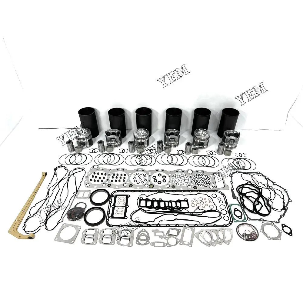 competitive price Cylinder Liner Set With Engine Gasket Kit For Isuzu 6WG1-CR excavator engine part YEMPARTS