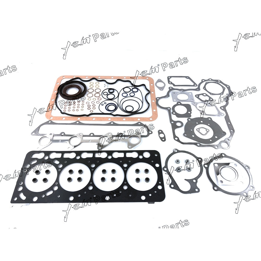 YEM Engine Parts STD Full Gasket Kit Set For Kubota V3800 V3800T Engine For Kubota