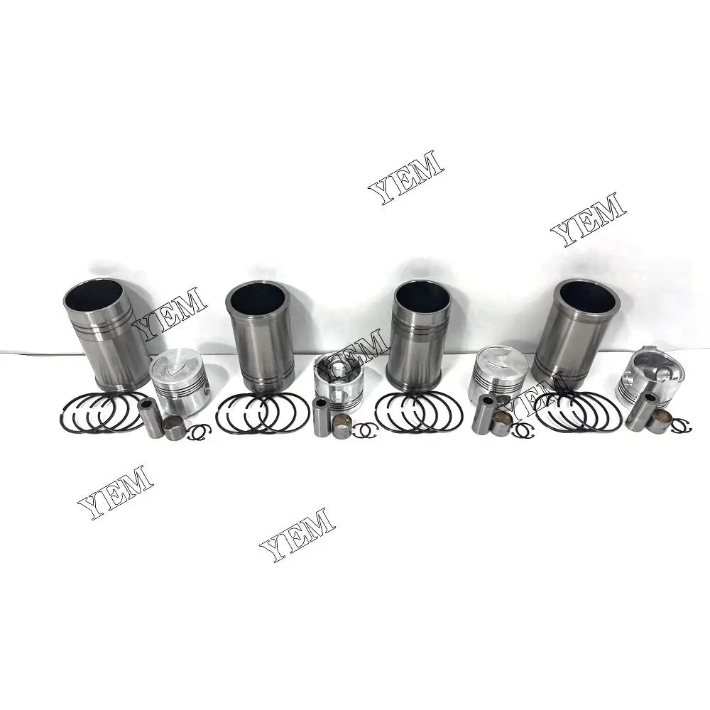 competitive price Cylinder Liner Kit For Weichai K4100D excavator engine part YEMPARTS